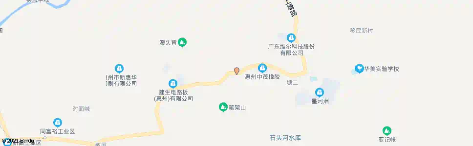 惠州塘田村_公交站地图_惠州公交_妙搜公交查询2024