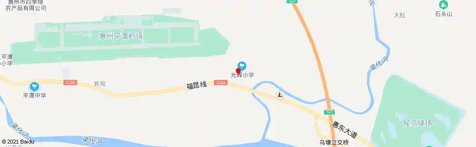 惠州乌塘村_公交站地图_惠州公交_妙搜公交查询2024