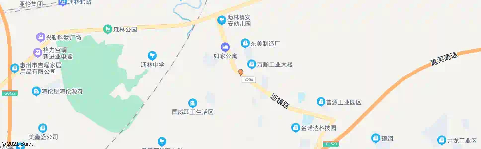 惠州独竹_公交站地图_惠州公交_妙搜公交查询2024