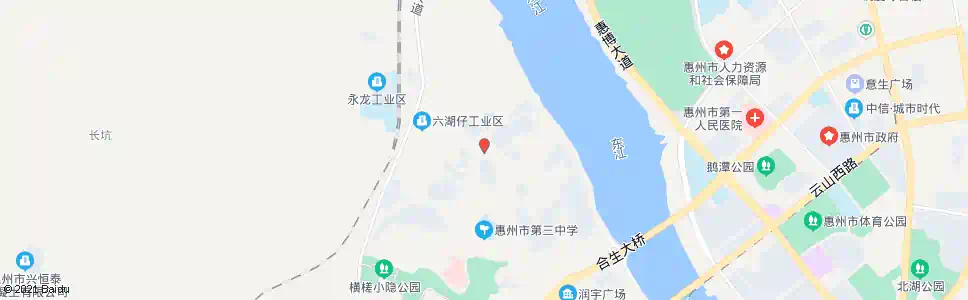 惠州中堂村路口_公交站地图_惠州公交_妙搜公交查询2024