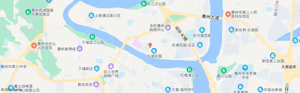 惠州东湖三街_公交站地图_惠州公交_妙搜公交查询2024