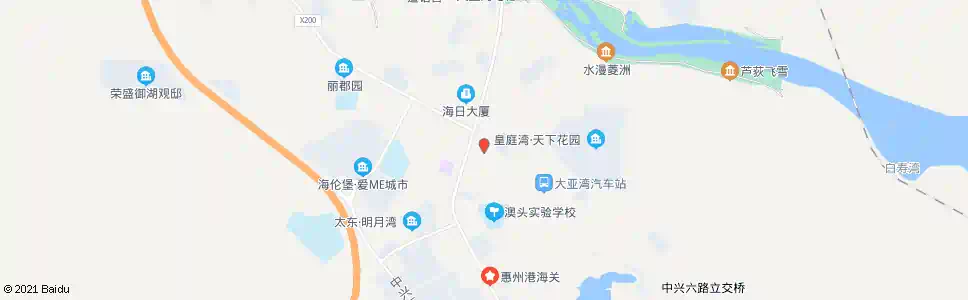 惠州大温坝市场_公交站地图_惠州公交_妙搜公交查询2024