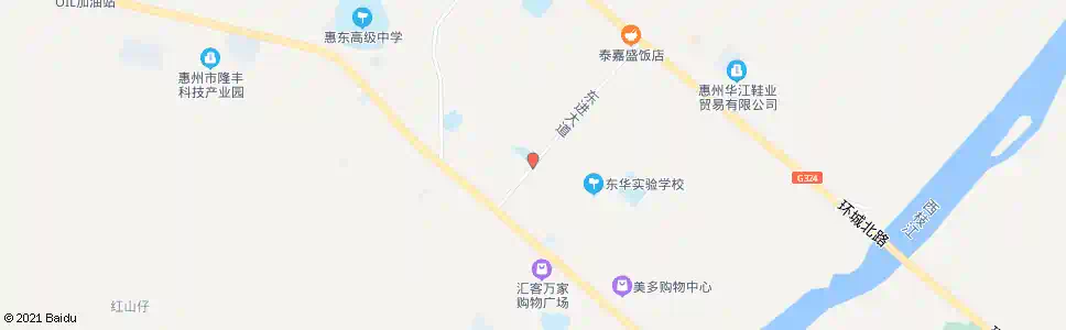 惠州大岭鞋材市场_公交站地图_惠州公交_妙搜公交查询2024