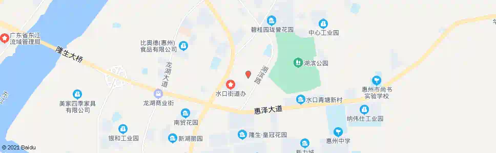 惠州湖滨市场_公交站地图_惠州公交_妙搜公交查询2024