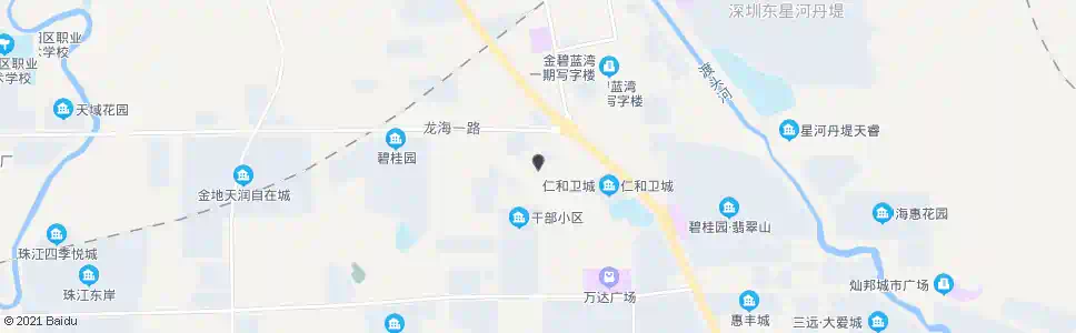 惠州爱联社区_公交站地图_惠州公交_妙搜公交查询2024