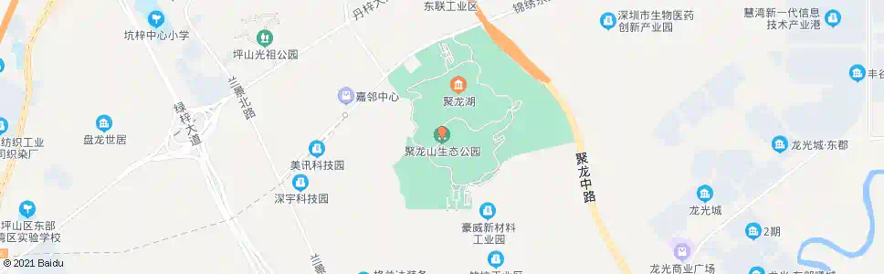 惠州聚龙山公园_公交站地图_惠州公交_妙搜公交查询2024