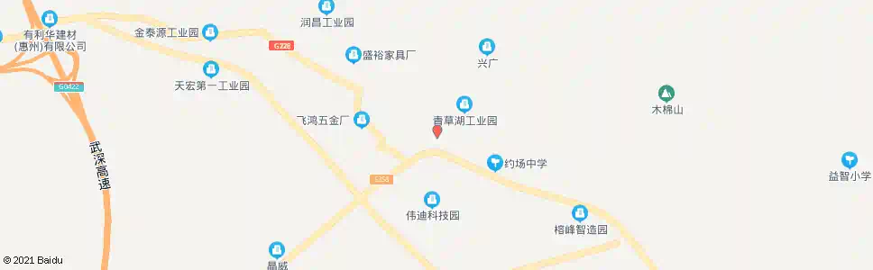 惠州约场小学_公交站地图_惠州公交_妙搜公交查询2024