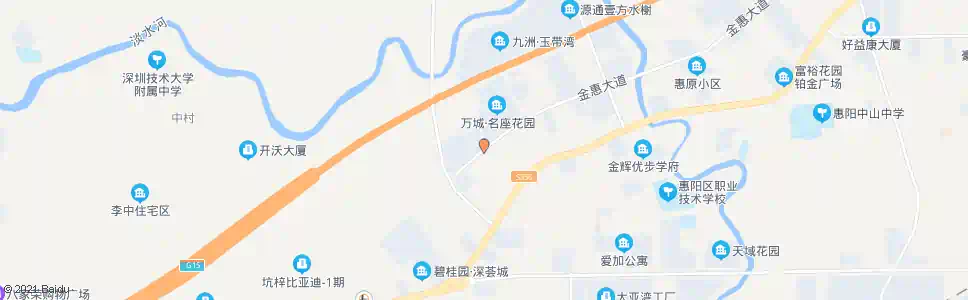 惠州真美制衣厂_公交站地图_惠州公交_妙搜公交查询2024