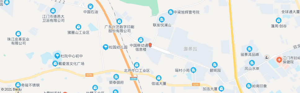 江门瑶村工业区_公交站地图_江门公交_妙搜公交查询2024