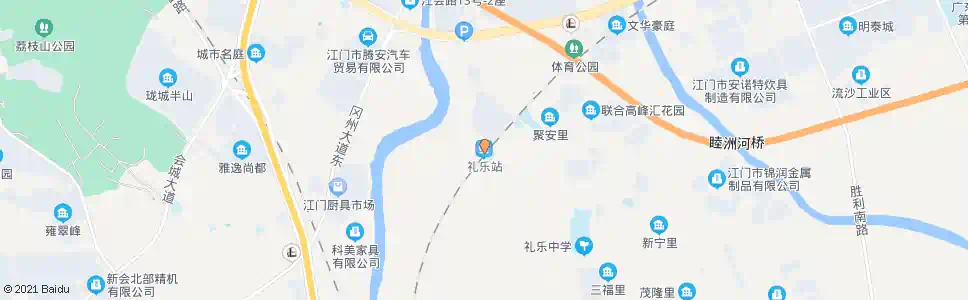 江门礼乐新民_公交站地图_江门公交_妙搜公交查询2024