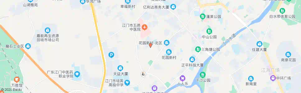 江门财政局1_公交站地图_江门公交_妙搜公交查询2024