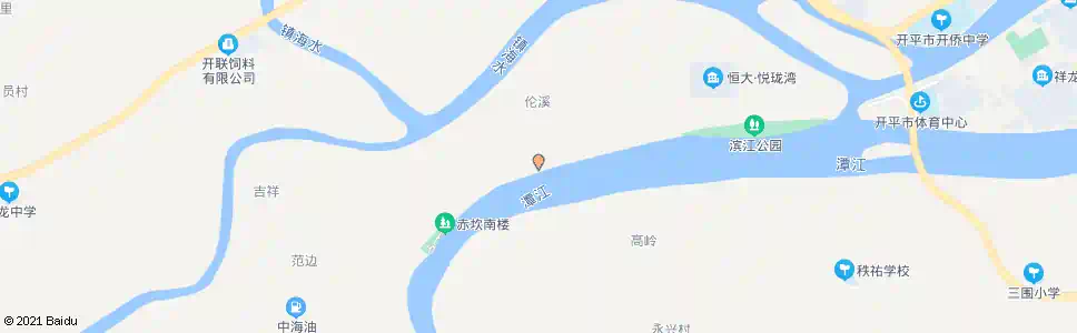 江门龙滚冲站_公交站地图_江门公交_妙搜公交查询2024