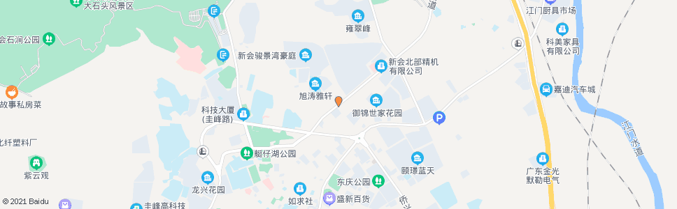 江门东候1_公交站地图_江门公交_妙搜公交查询2024