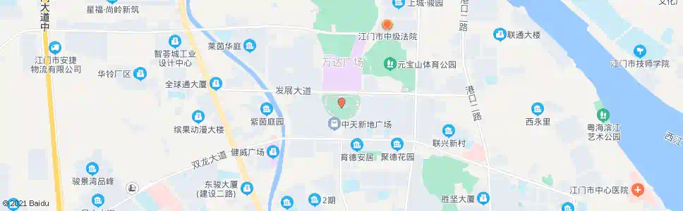 江门会展中心_公交站地图_江门公交_妙搜公交查询2024