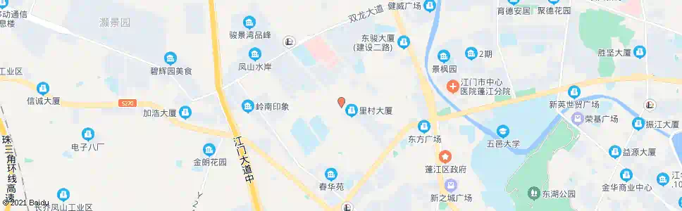 江门里村大道中_公交站地图_江门公交_妙搜公交查询2024