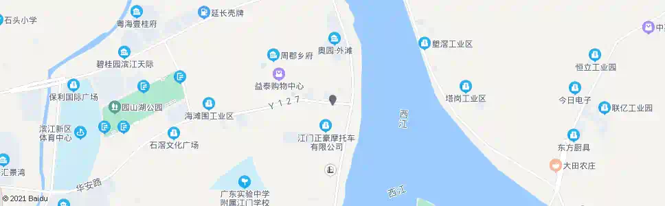 江门周郡路口1_公交站地图_江门公交_妙搜公交查询2024