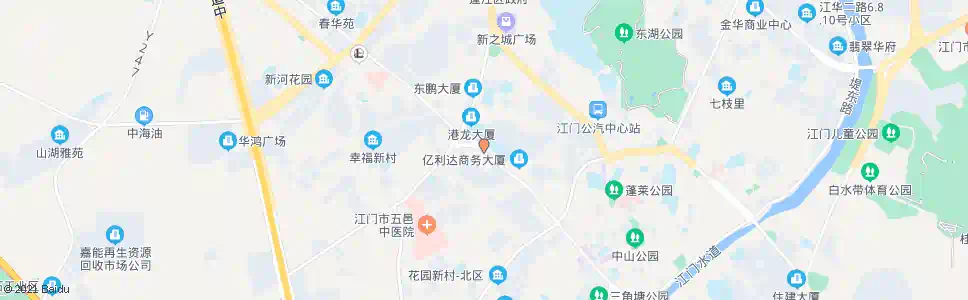 江门江门电大_公交站地图_江门公交_妙搜公交查询2024