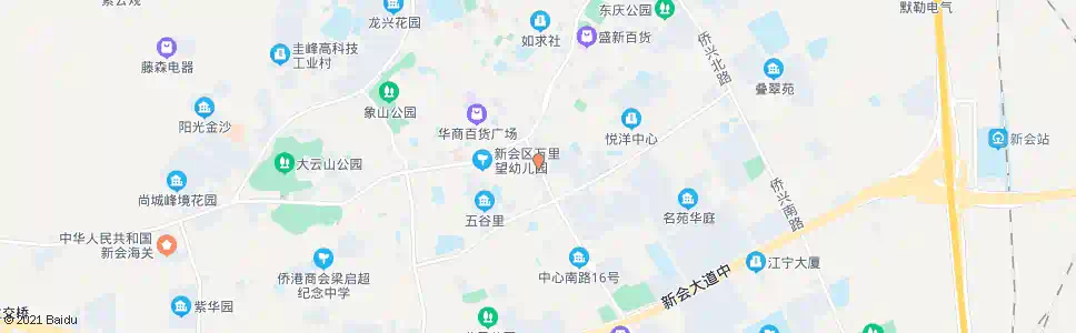 江门广源大厦_公交站地图_江门公交_妙搜公交查询2024