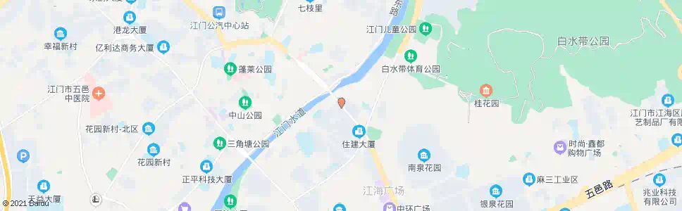 江门蓬江大桥南_公交站地图_江门公交_妙搜公交查询2024