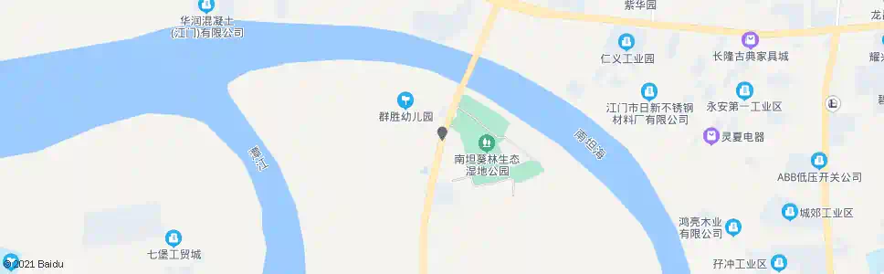 江门群胜路口_公交站地图_江门公交_妙搜公交查询2024