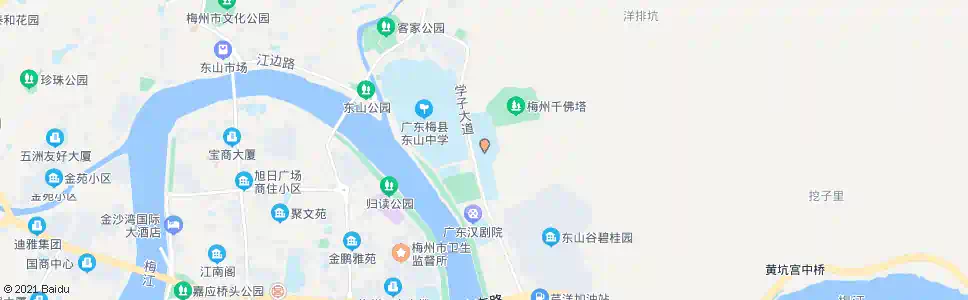 梅州市技术学校_公交站地图_梅州公交_妙搜公交查询2024