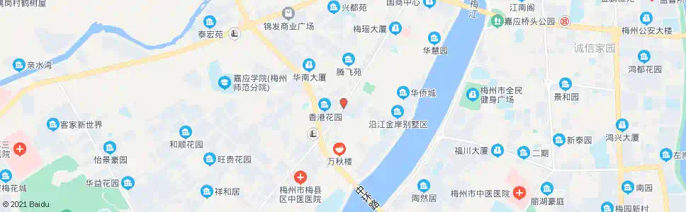 梅州扶贵路口_公交站地图_梅州公交_妙搜公交查询2024