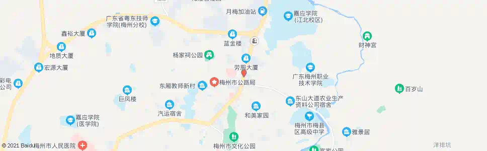 梅州东厢市场_公交站地图_梅州公交_妙搜公交查询2024