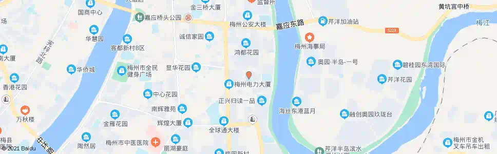 梅州鸿都小学_公交站地图_梅州公交_妙搜公交查询2024