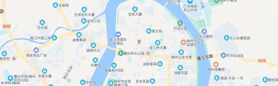 梅州太平洋超市_公交站地图_梅州公交_妙搜公交查询2024