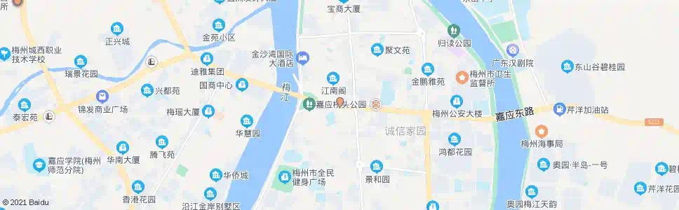 梅州嘉应桥头_公交站地图_梅州公交_妙搜公交查询2024