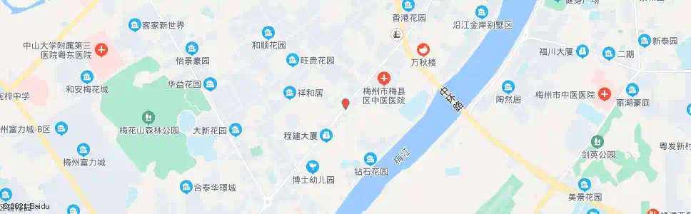 梅州城区地税分局_公交站地图_梅州公交_妙搜公交查询2024