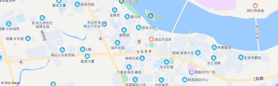 清远染织厂_公交站地图_清远公交_妙搜公交查询2024