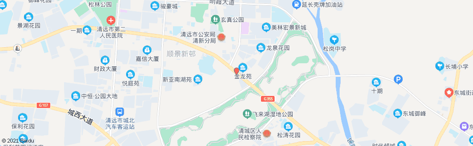 清远凯逸酒店_公交站地图_清远公交_妙搜公交查询2024