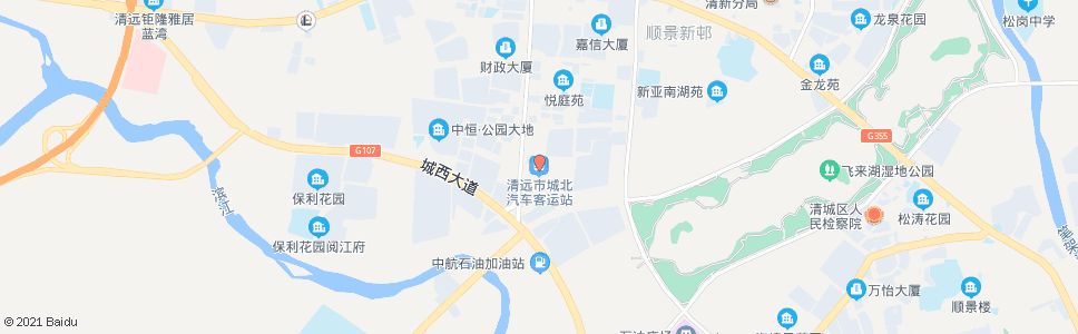 清远清新汽车站_公交站地图_清远公交_妙搜公交查询2024