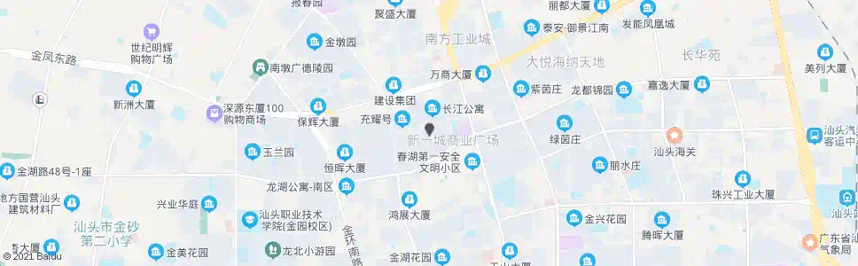 汕头珠津工业区_公交站地图_汕头公交_妙搜公交查询2024