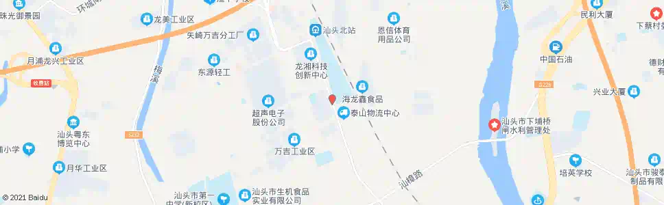 汕头水果批发市场_公交站地图_汕头公交_妙搜公交查询2024