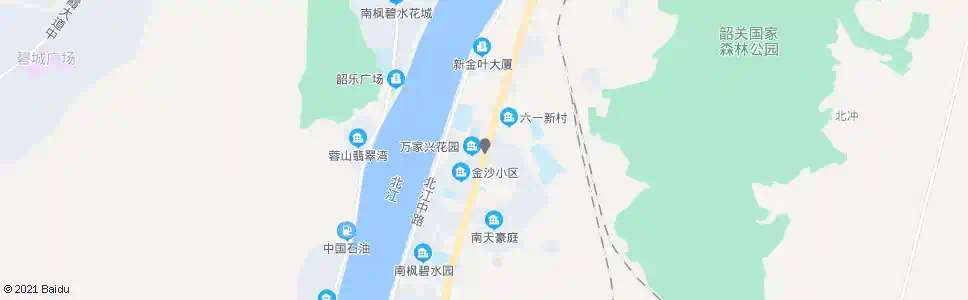 韶关公交金沙修理厂_公交站地图_韶关公交_妙搜公交查询2024