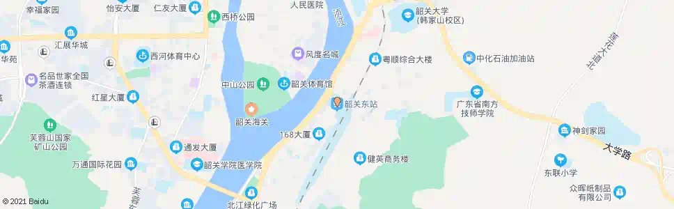 韶关东岗岭_公交站地图_韶关公交_妙搜公交查询2024