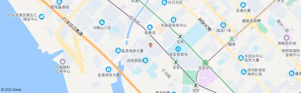 深圳深业新岸线_公交站地图_深圳公交_妙搜公交查询2024