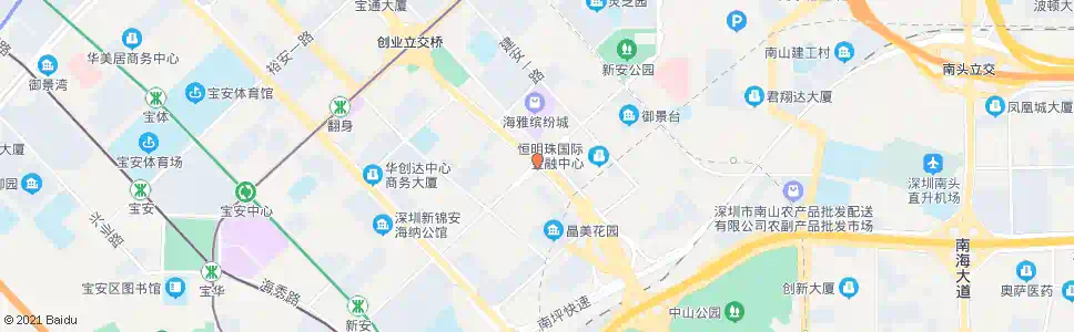 深圳宝安万佳_公交站地图_深圳公交_妙搜公交查询2024