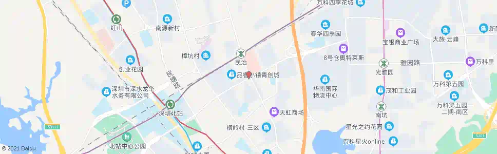 深圳民康路口_公交站地图_深圳公交_妙搜公交查询2024