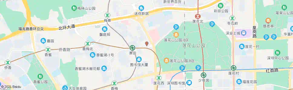 深圳景新花园1_公交站地图_深圳公交_妙搜公交查询2024