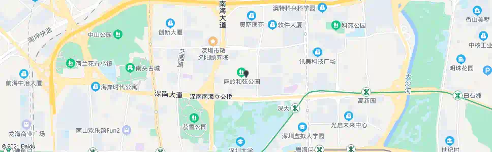 深圳帝景园_公交站地图_深圳公交_妙搜公交查询2024