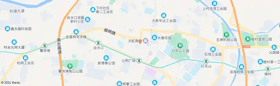 深圳光明供电所_公交站地图_深圳公交_妙搜公交查询2024