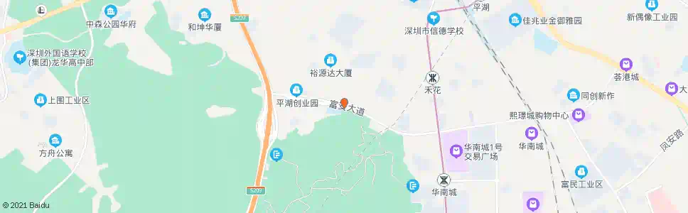 深圳龙湖学校_公交站地图_深圳公交_妙搜公交查询2024