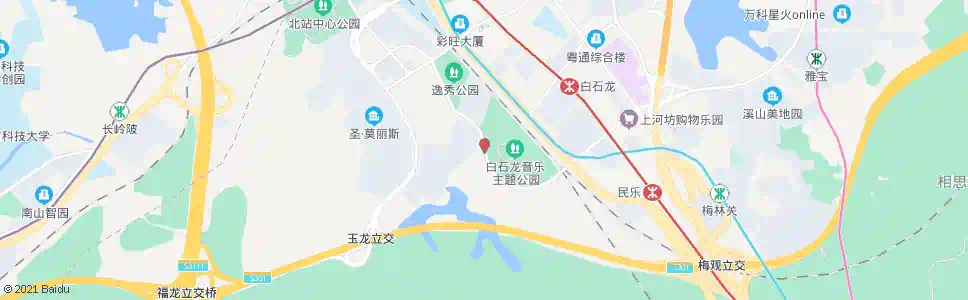 深圳逸秀新村_公交站地图_深圳公交_妙搜公交查询2024