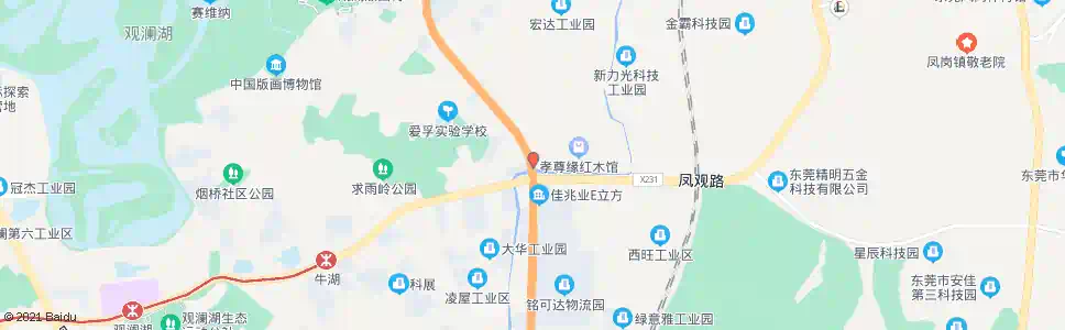 深圳牛湖收费站_公交站地图_深圳公交_妙搜公交查询2024