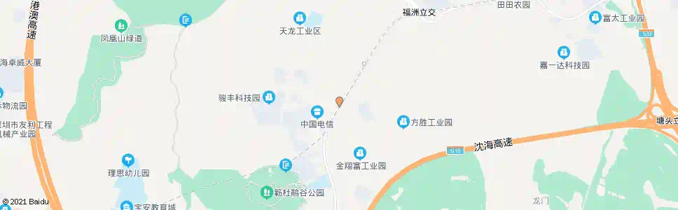 深圳簕竹角村_公交站地图_深圳公交_妙搜公交查询2024