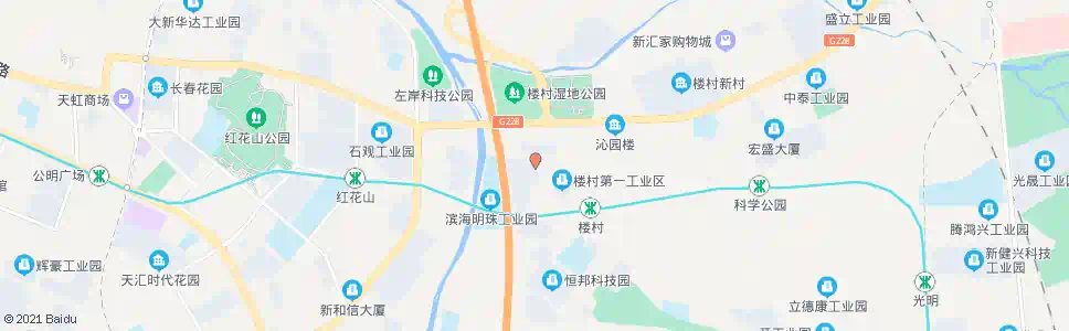 深圳楼村路口_公交站地图_深圳公交_妙搜公交查询2024