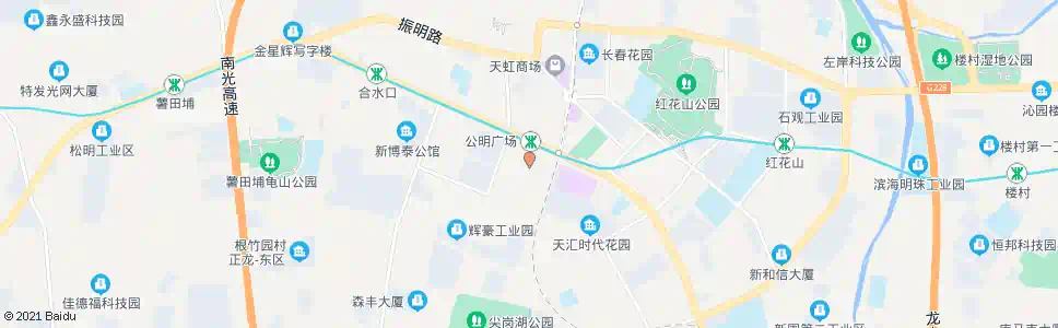 深圳公明汽车站_公交站地图_深圳公交_妙搜公交查询2024